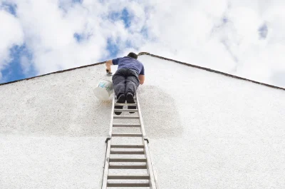 Peinture extérieure à Bouvante — façades et ravalement